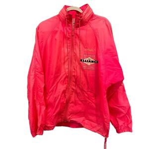 Vintage 80s Reebok The Alliance Professional Instructor Logo Windbreaker